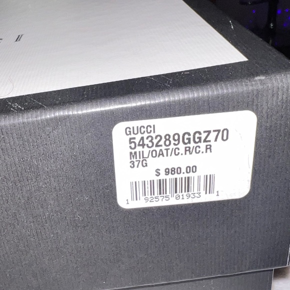 GUCCI X SEGA Calfskin Flashtrek Military Oatmeal Carmine Rose Ardesia USED! - Picture 12 of 13